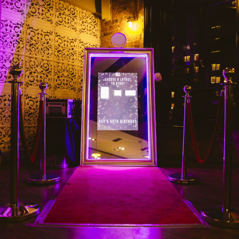 Magic Mirror Photo Booth Hire In Yorkshire From Club Class Entertainment 