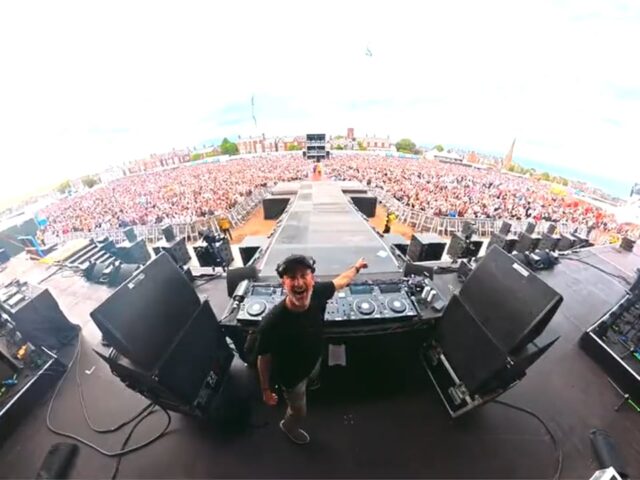 DJ PBH Opening for Pitbull at Lytham Festival
